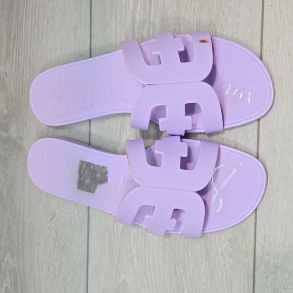 Sam Edelman Womens Bay Jelly Sandals Flats shoes sz 8 - Picture 3 of 12